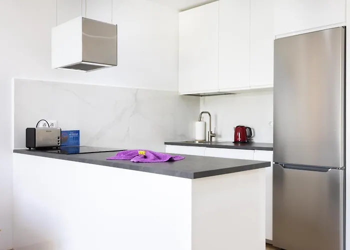 公寓 Home2book Stylish Fanabe, Bbq Terrace & Pool 阿德耶